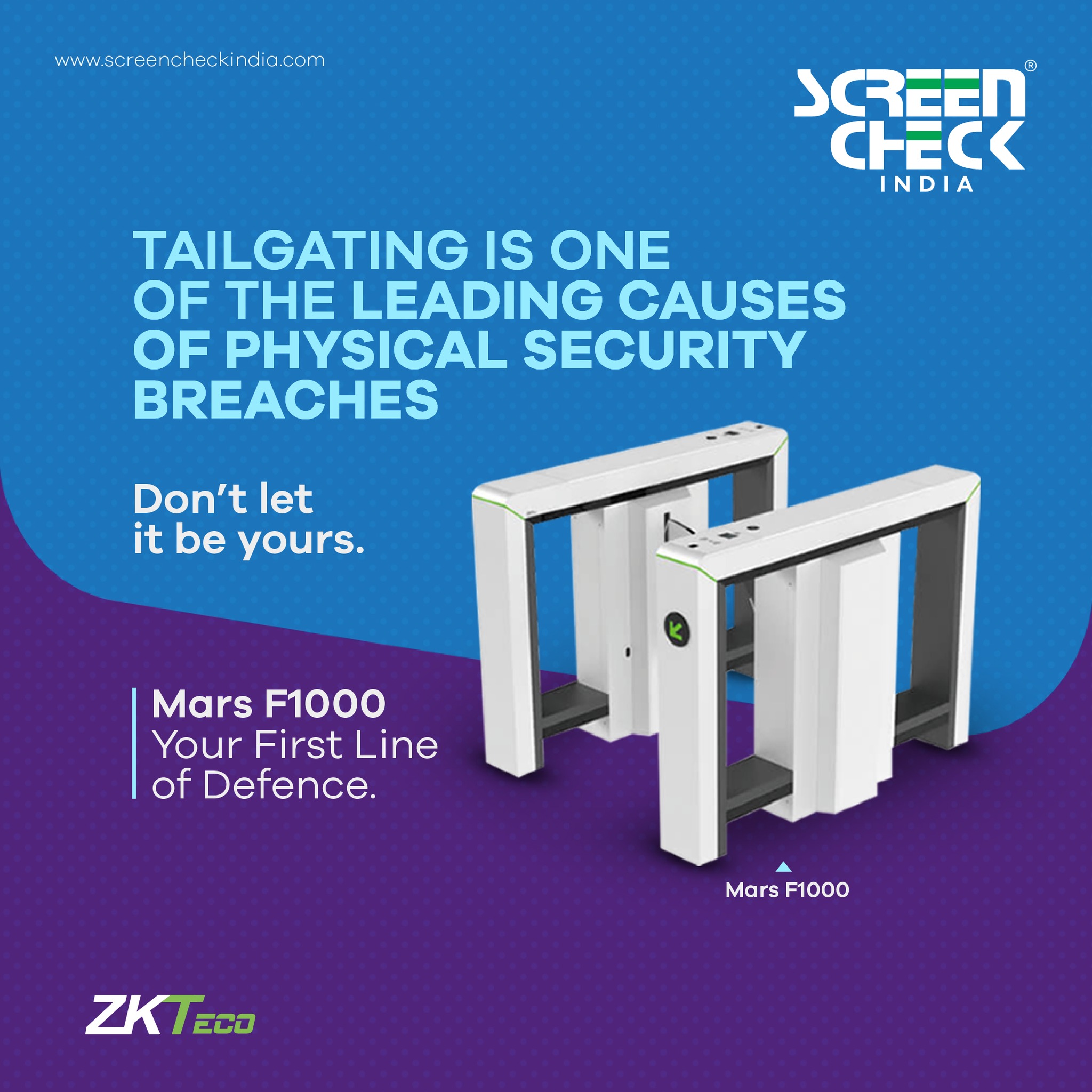 Tailgating is one of the top causes of... - Screencheck India | Facebook