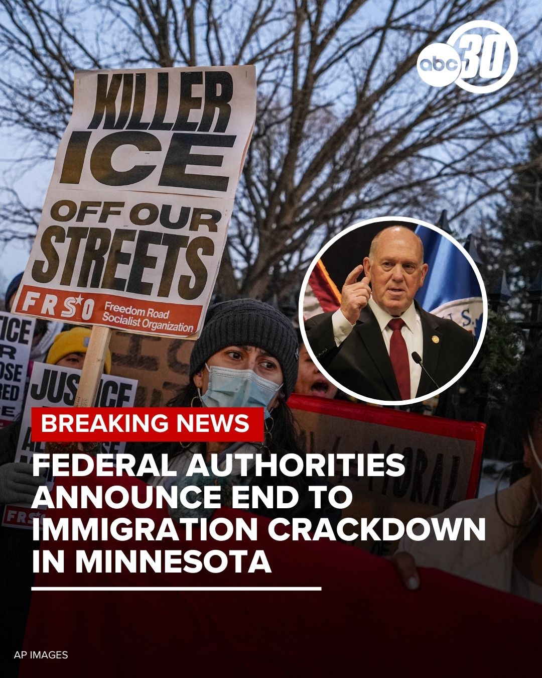 BREAKING: The immigration crackdown in... - ABC30 Action News | Facebook