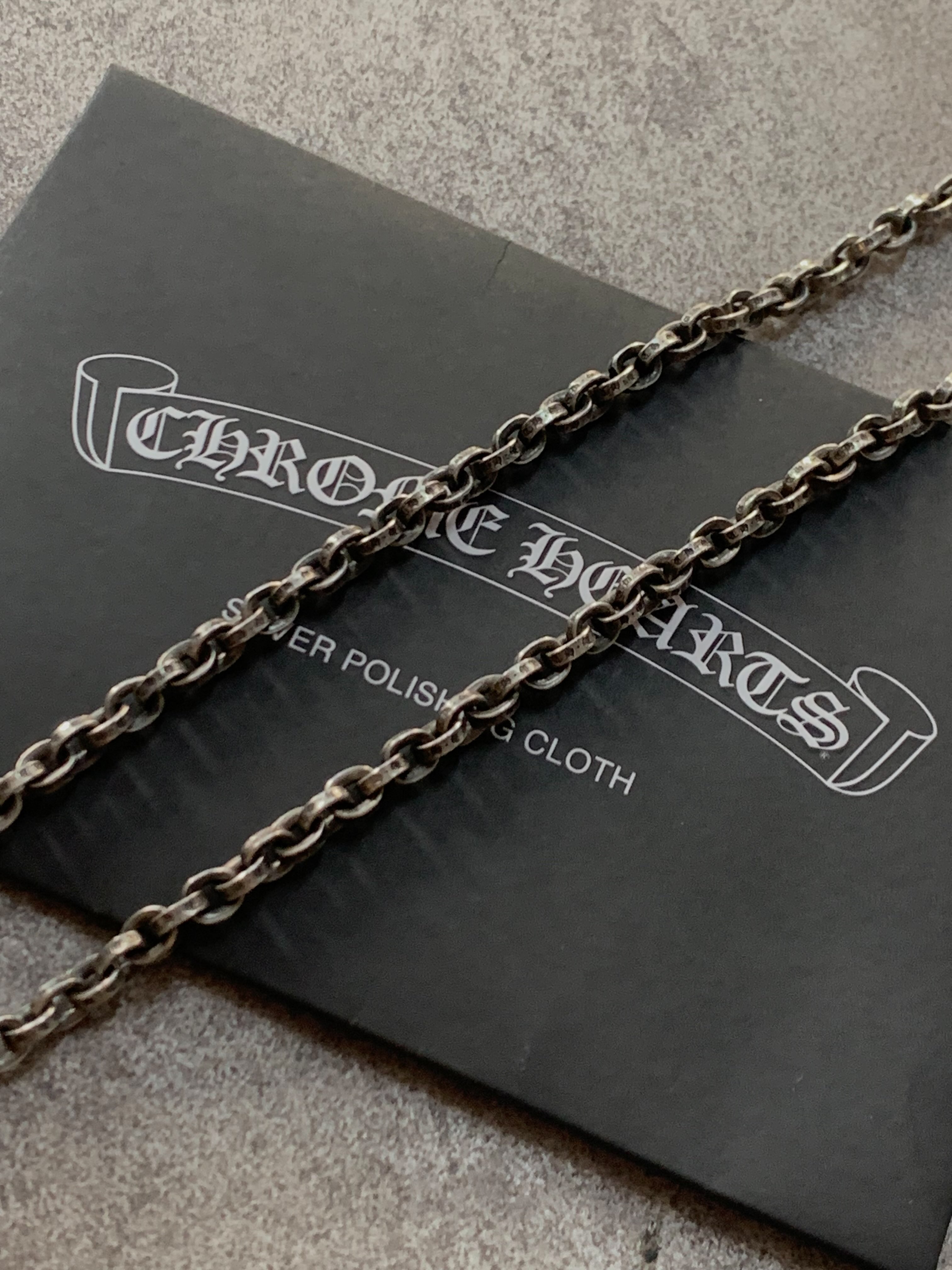 chrome hearts paper chain 20inc 毎回即完売するペーパーチェーン入荷