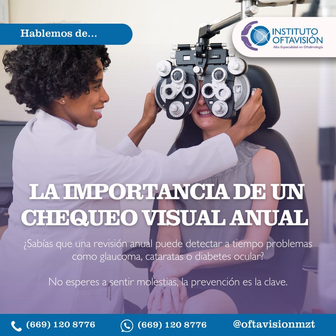 Clínica - 🌿 Hablemos de la importancia de un chequeo visual anual 👁️ ...