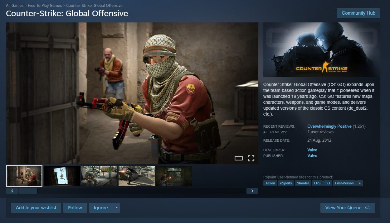ForceDrop - 🥹 CS:GO IS OFFICIALLY BACK ON STEAM Valve... | Facebook