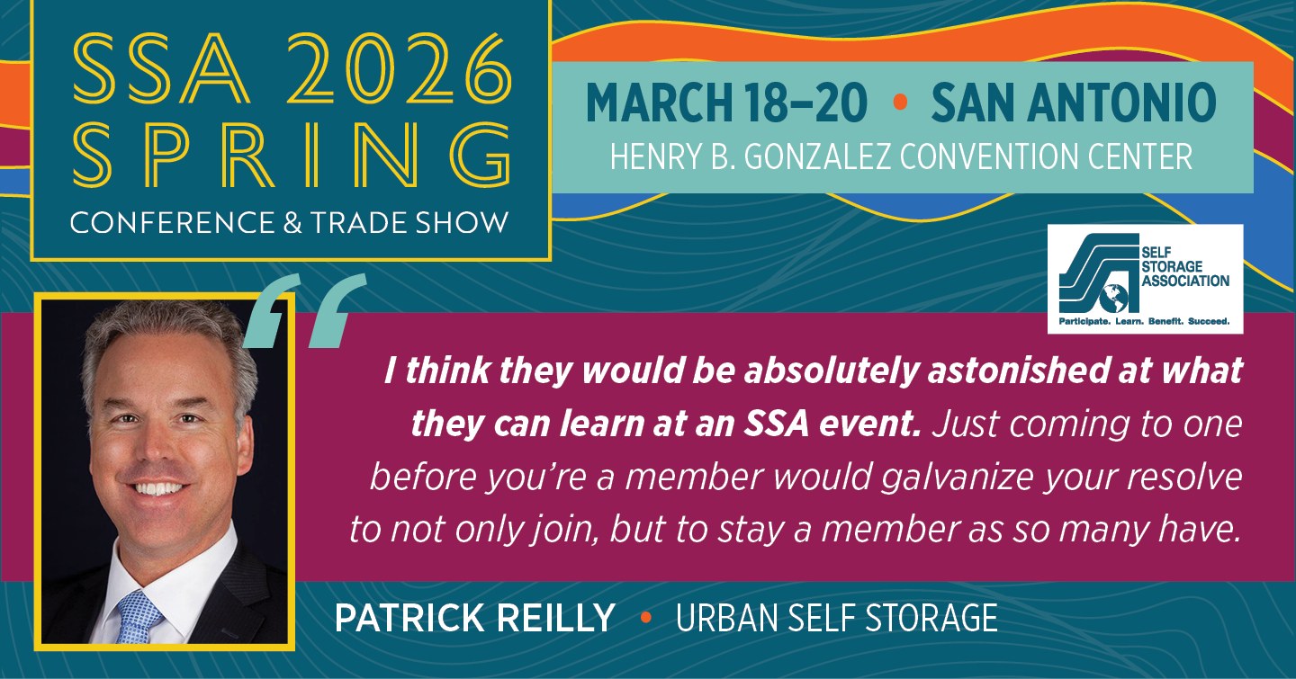 The SSA unites, connects,... - Self Storage Association | Facebook