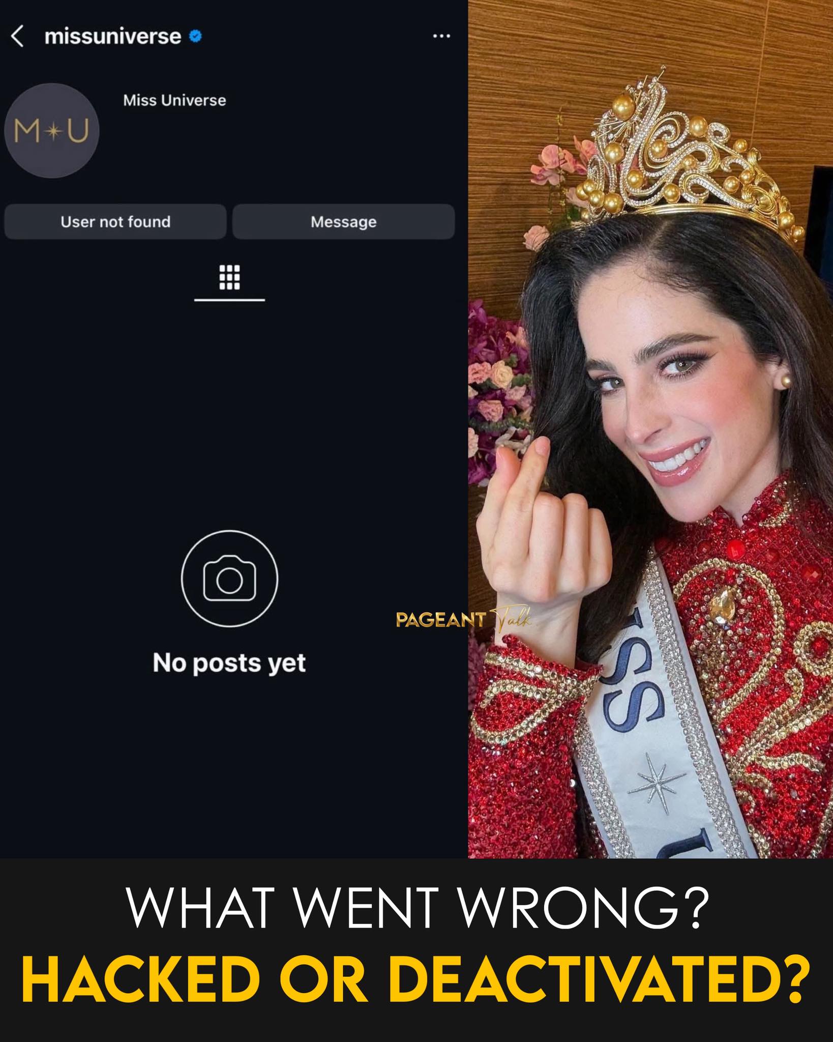 Pageant - WHAT WENT WRONG? The official Miss Universe Instagram account ...