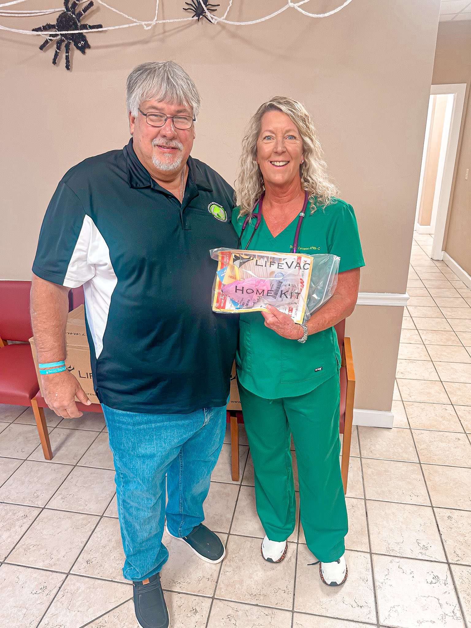 Magnolia - We were happy to donate 40 LifeVac airway clearance devices ...