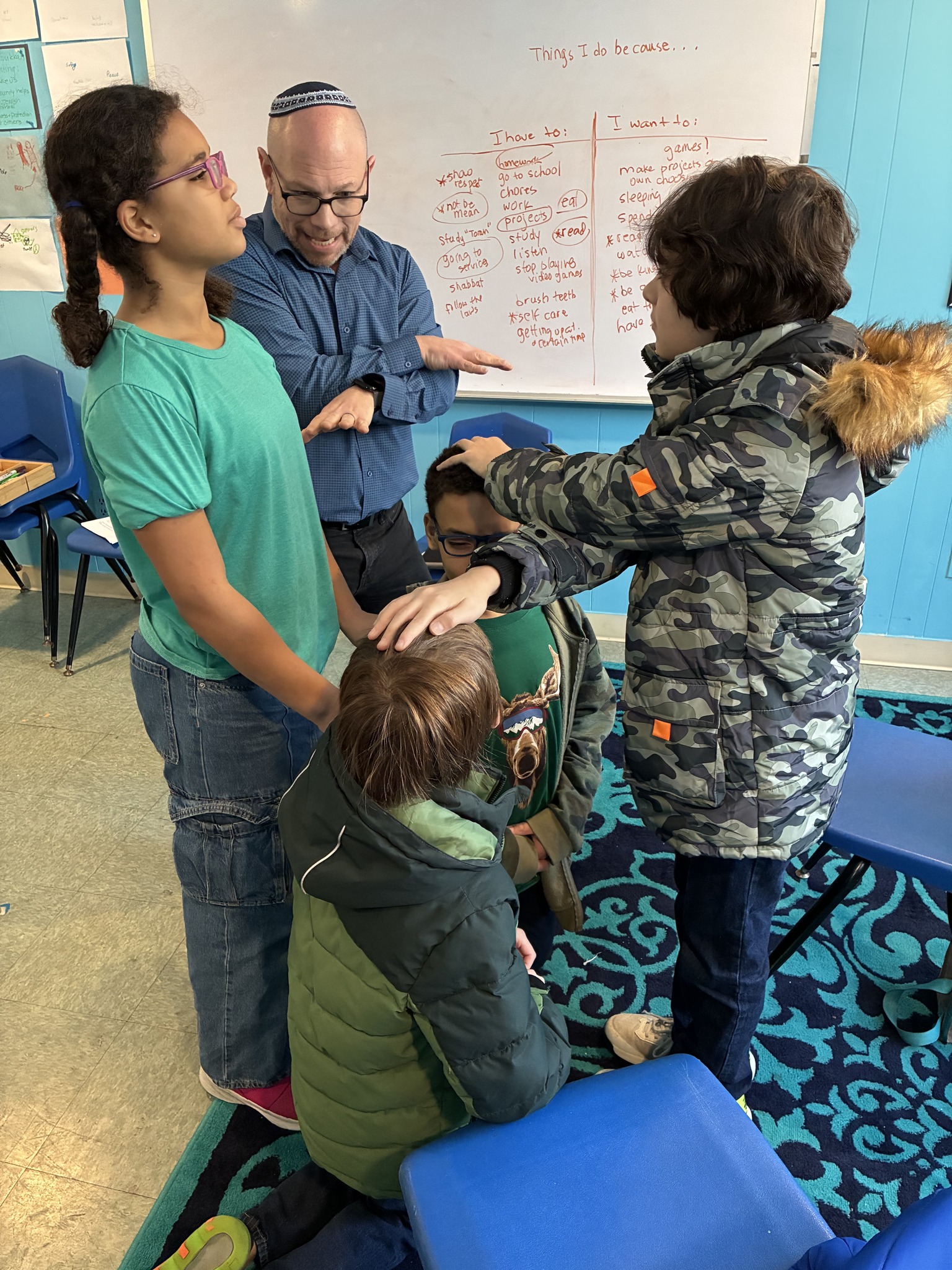 Hebrew - Our oldest students, our Alim class, learned about sibling ...