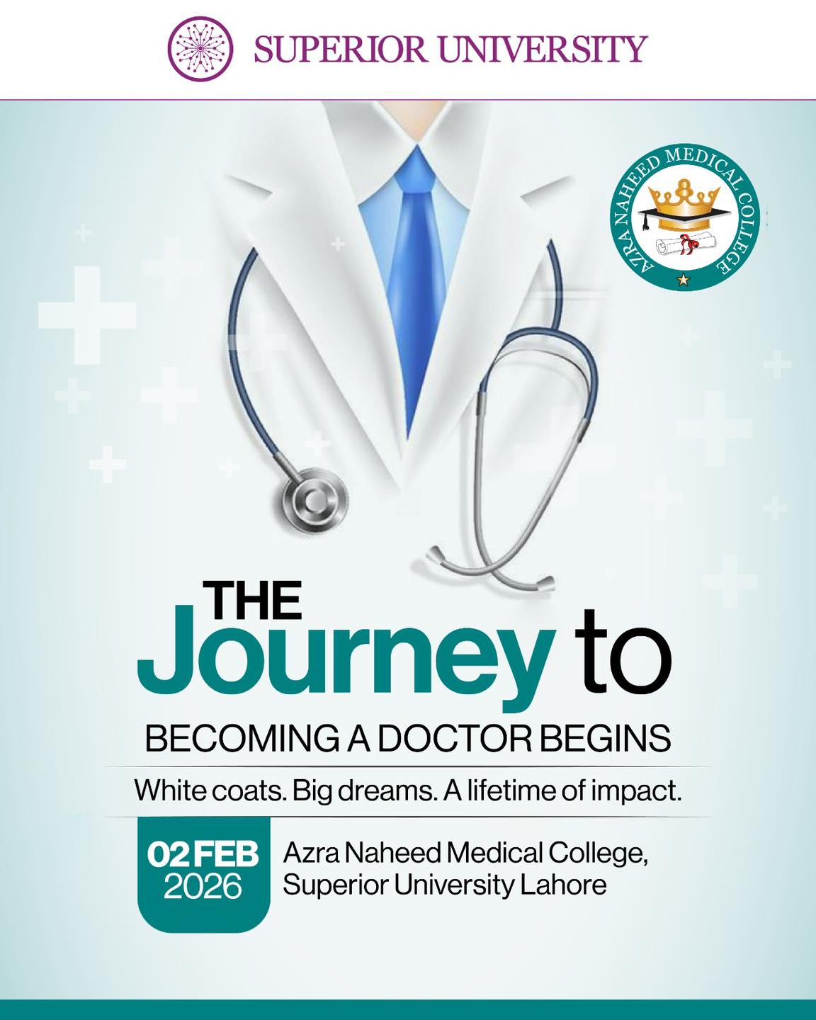 A journey of dedication, a... - Azra Naheed Medical College | Facebook