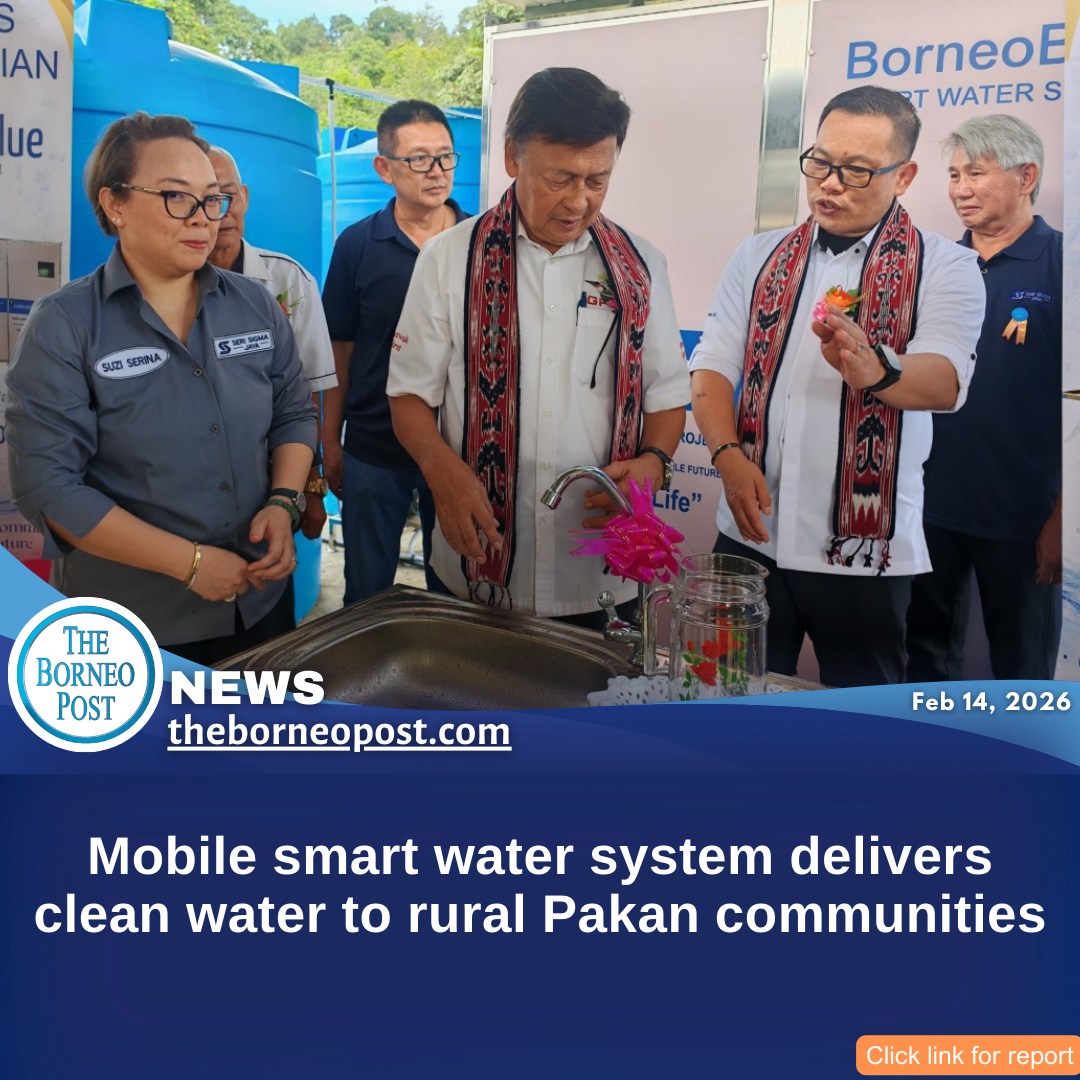 The Borneo - A mobile smart water treatment system has been launched at ...
