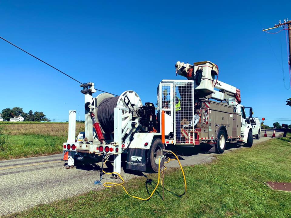 Penn Power ⚡️ Here’s a look at our crews in Hermitage...