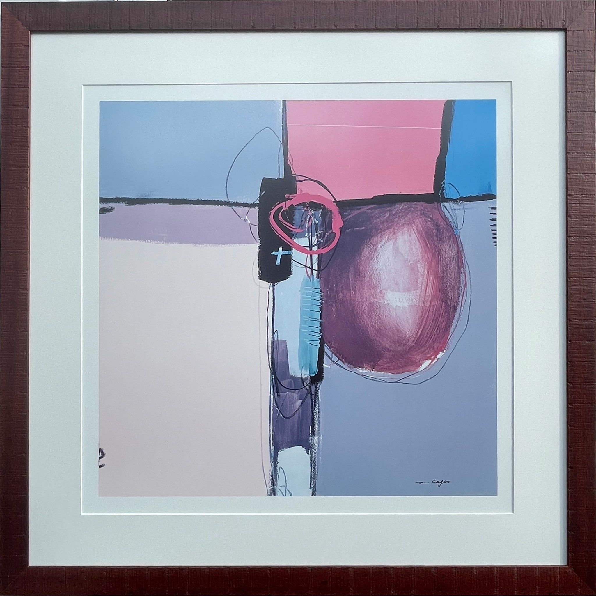 Ivan Reyes, set of abstract art prints - Posters, Prints & Paintings ...