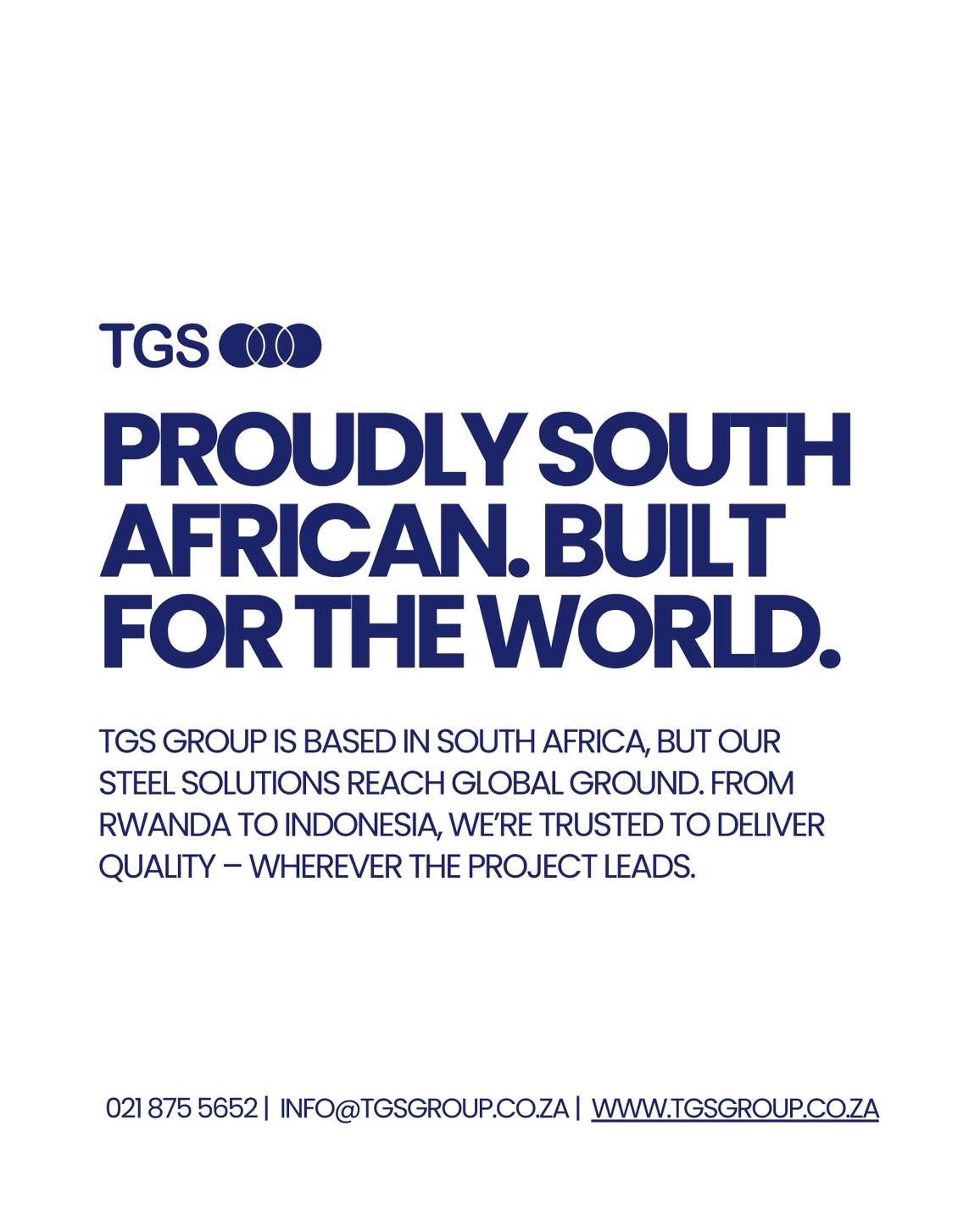 TGS - 🌍 Proudly South African. Built for the world. At TGS... | Facebook