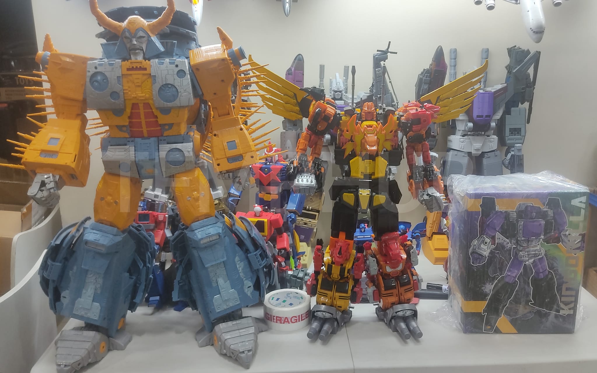 Jinbao DF-01 Predaking Beast King assembly and size