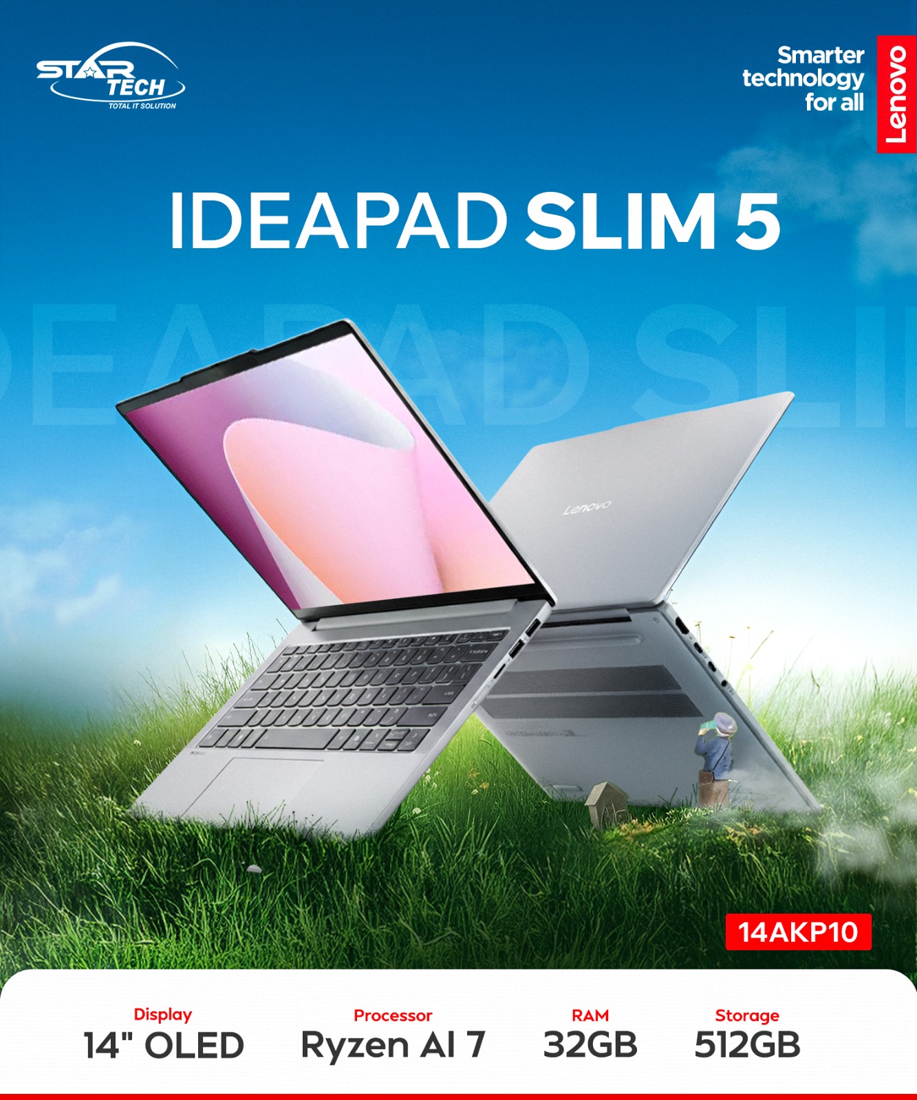 Lenovo IdeaPad Slim 5 – Power Meets AI Performance!? Smart, slim 