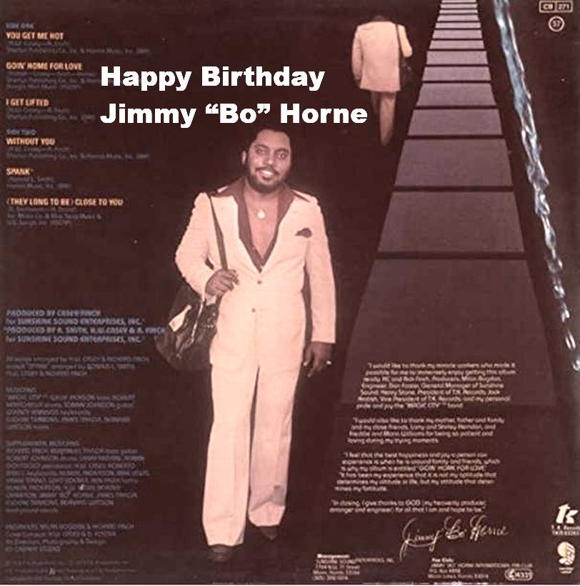 Jimmy 'Bo' Horne's 75th birthday
