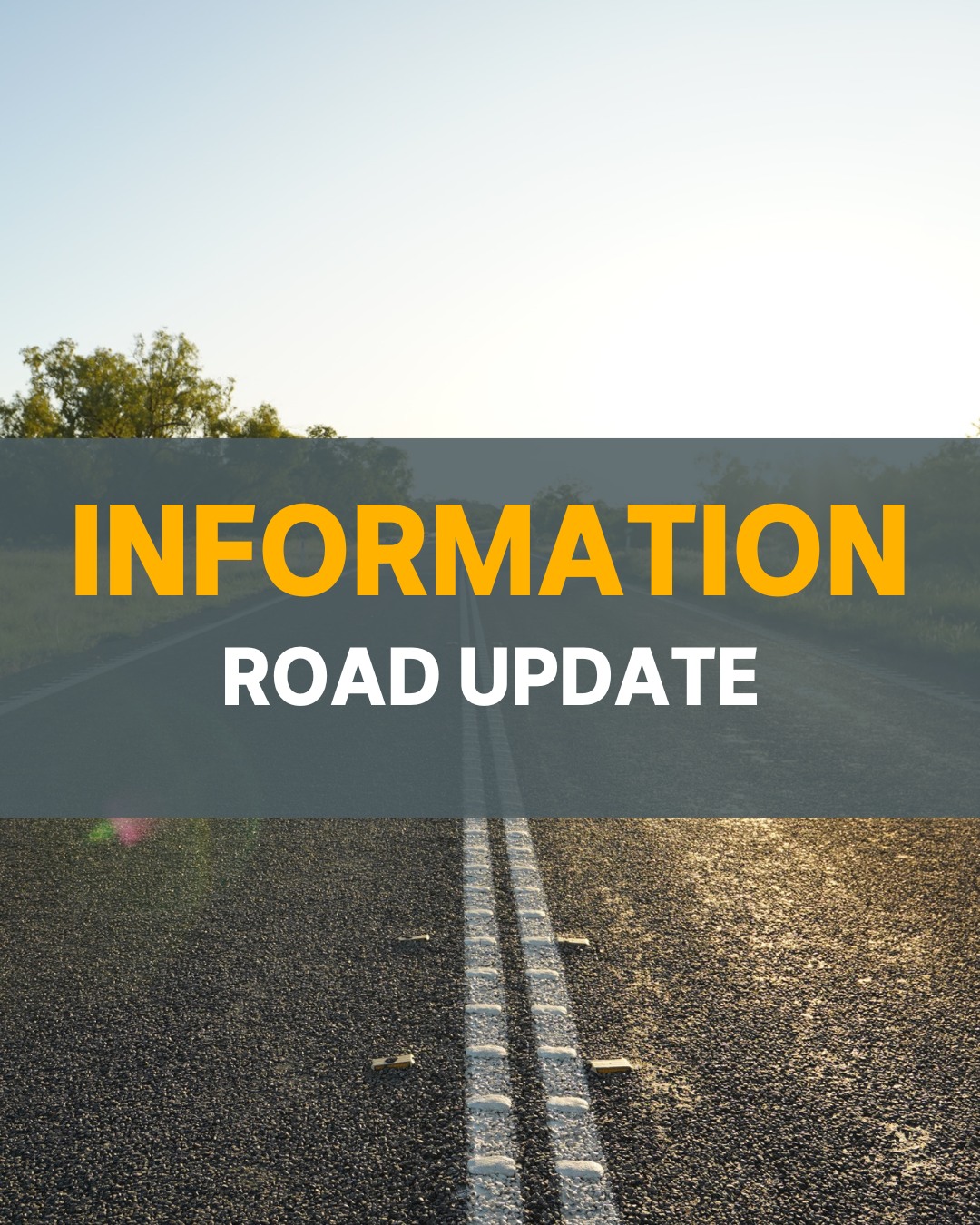 ABC - 🚧 ROAD INFORMATION, 7:30AM Jan 20 ️LANDSBOROUGH HIGHWAY Winton to ...