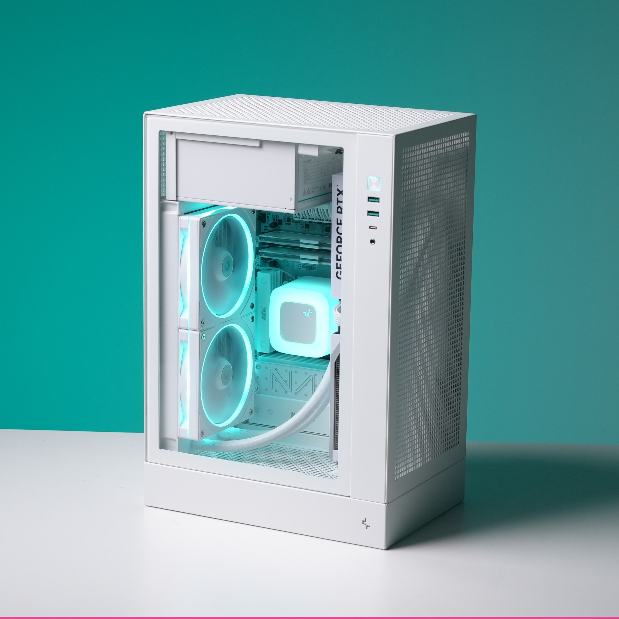 Stand it up! Case: CH270 DIGITAL WH #deepcool #CH270DIGITAL