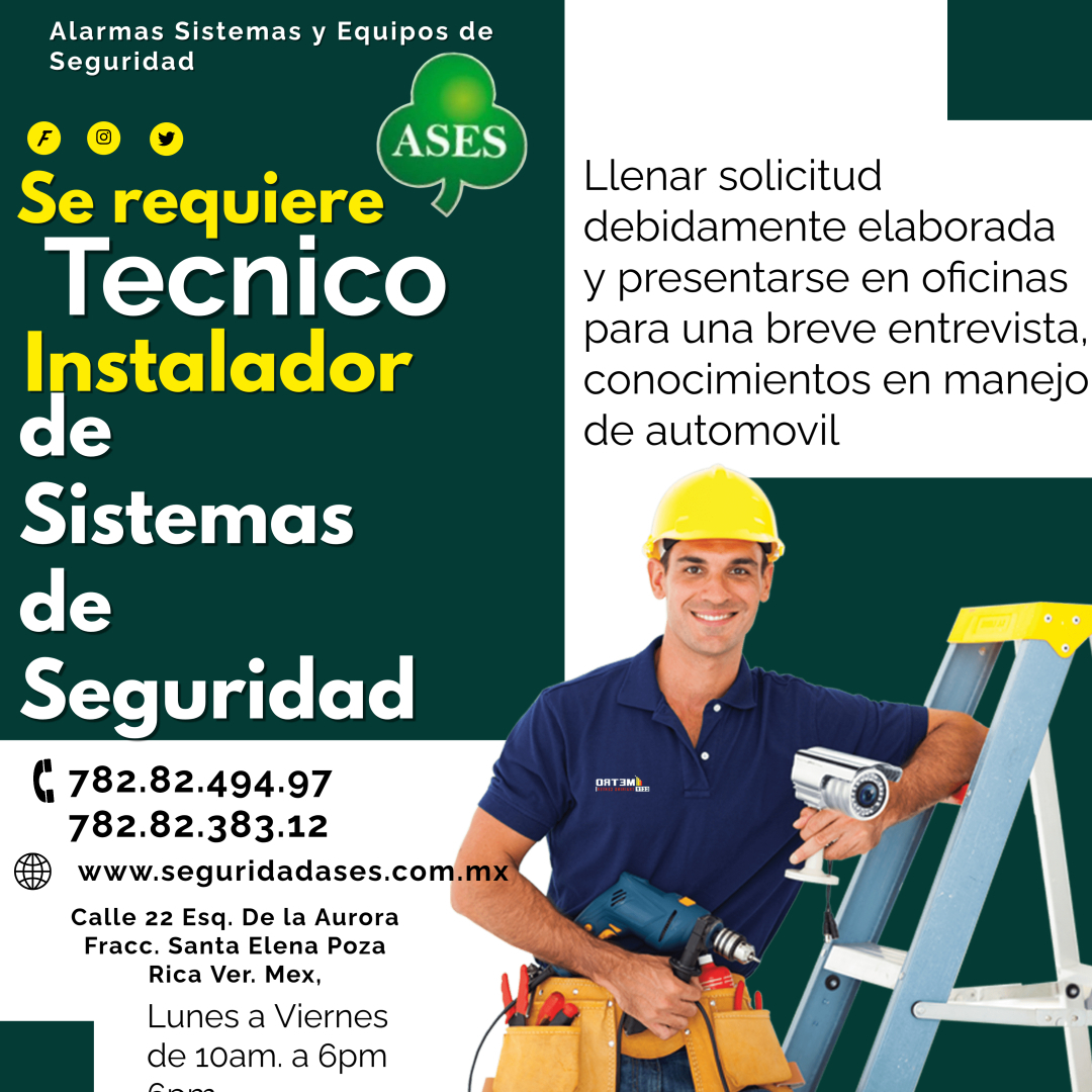 ASES Alarmas Sistemas y Equipos de Seguridad | Poza Rica