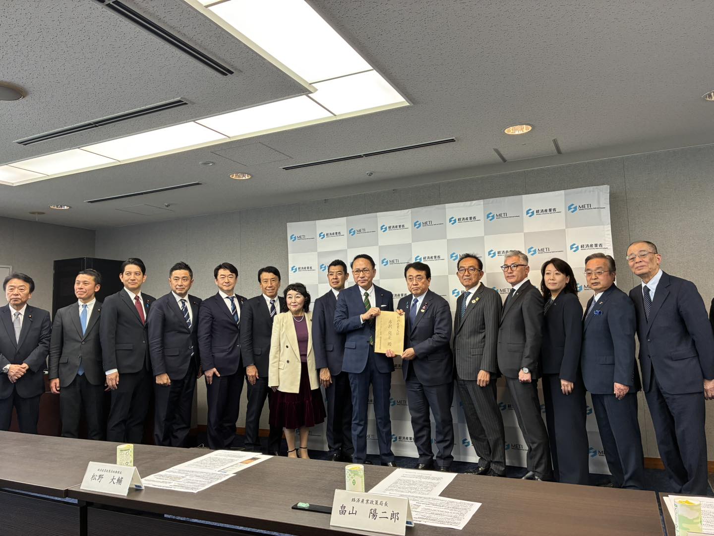 本日、#つくばエクスプレス（TX）利用・建設促進議員連盟の葉梨会長他 