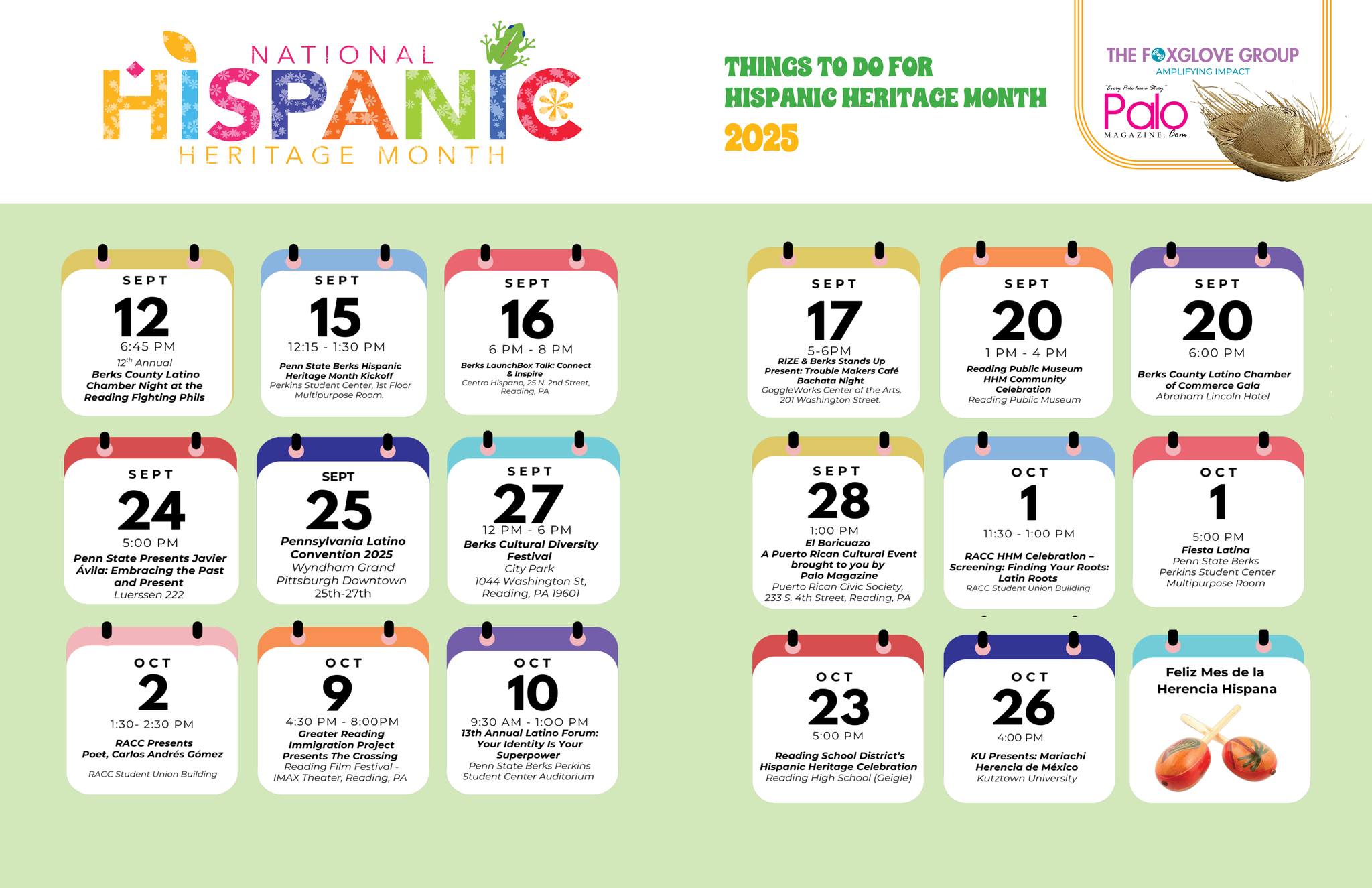 Berks LaunchBox - 📅 Celebrate Hispanic Heritage Month... | Facebook