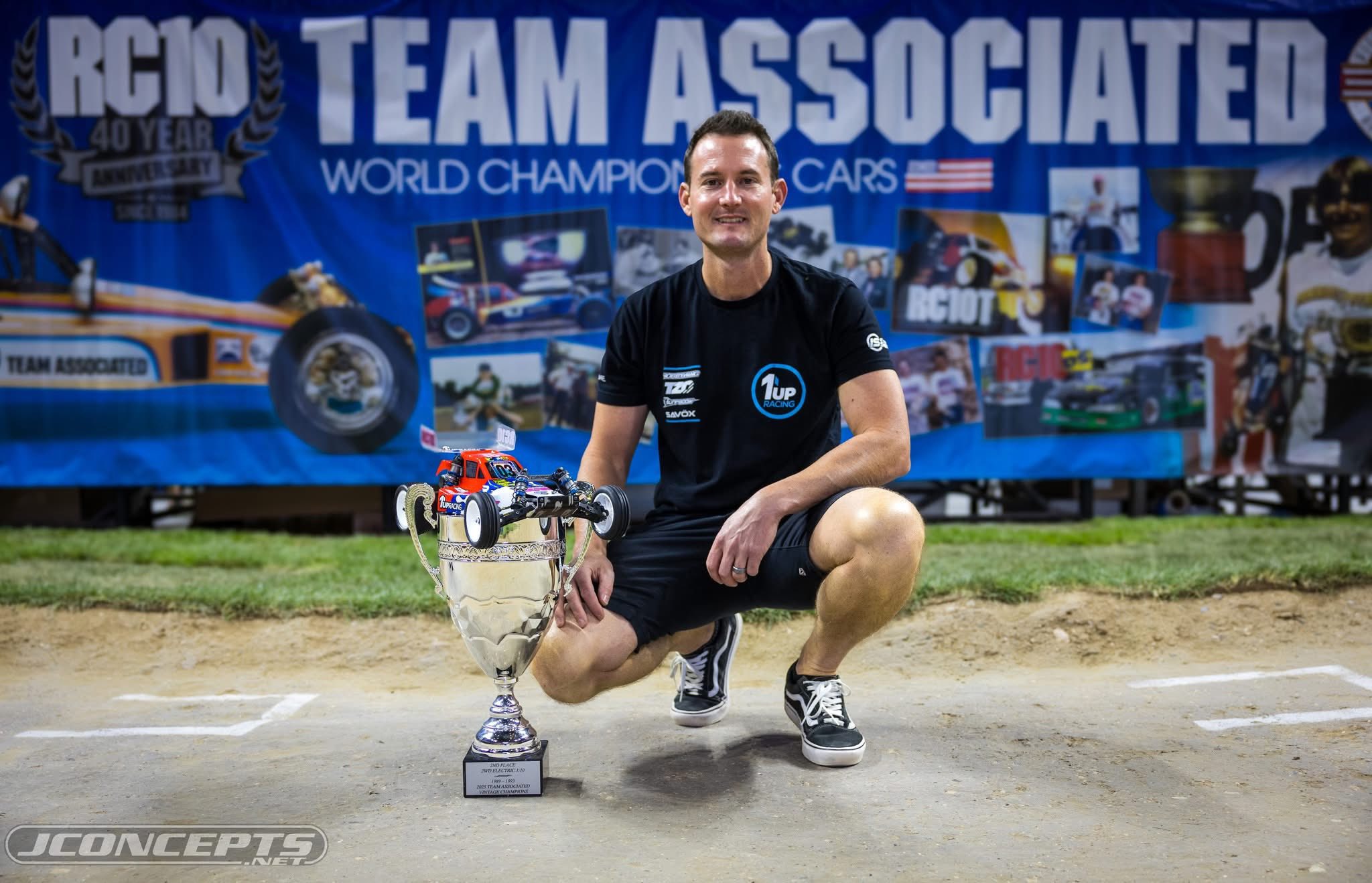 Ryan Cavalieri's fun weekend at the Team Associated Vintage