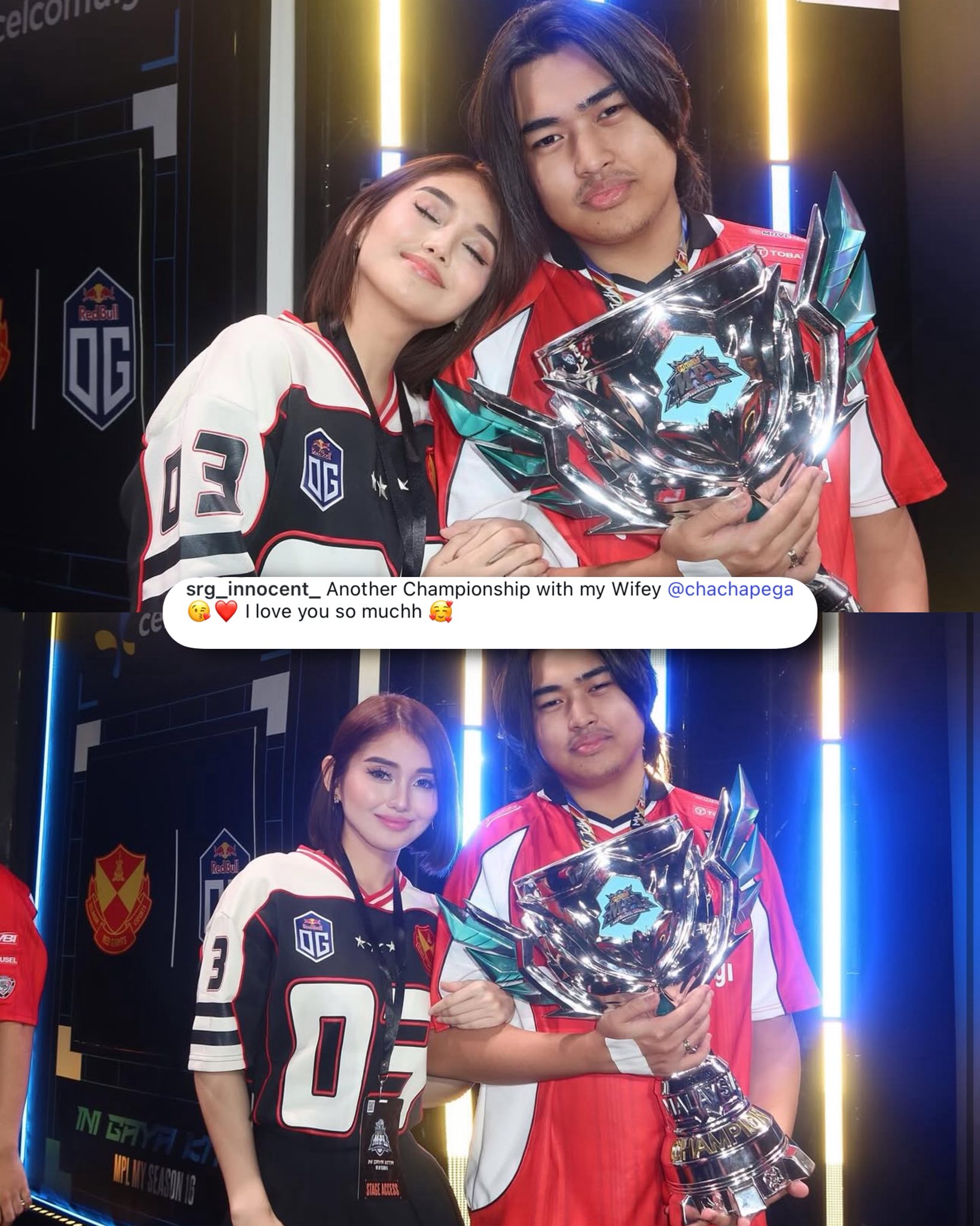 GG - FOUR-PEAT 🏆 Selangor Red Giants OG Esports were hailed as the MPL ...