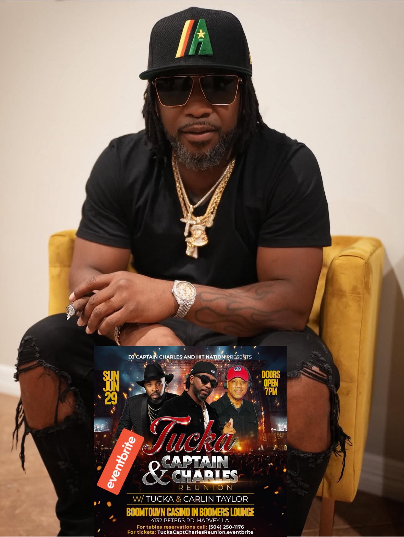 DJ - Get your tickets now June 29 king of swing Tucka￼ | Facebook