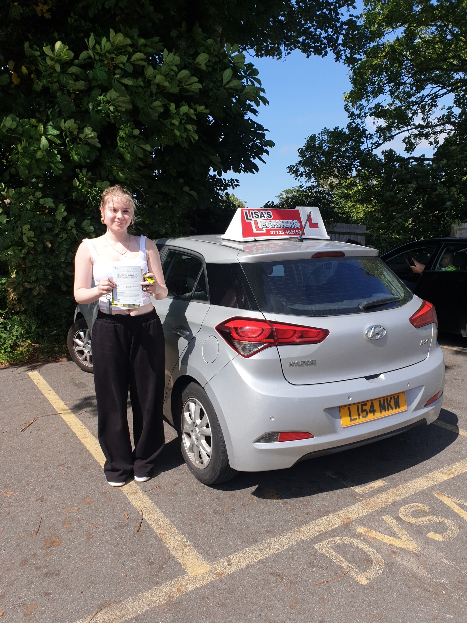 Lisa's - Congratulations to Evie for passing her driving test today ...