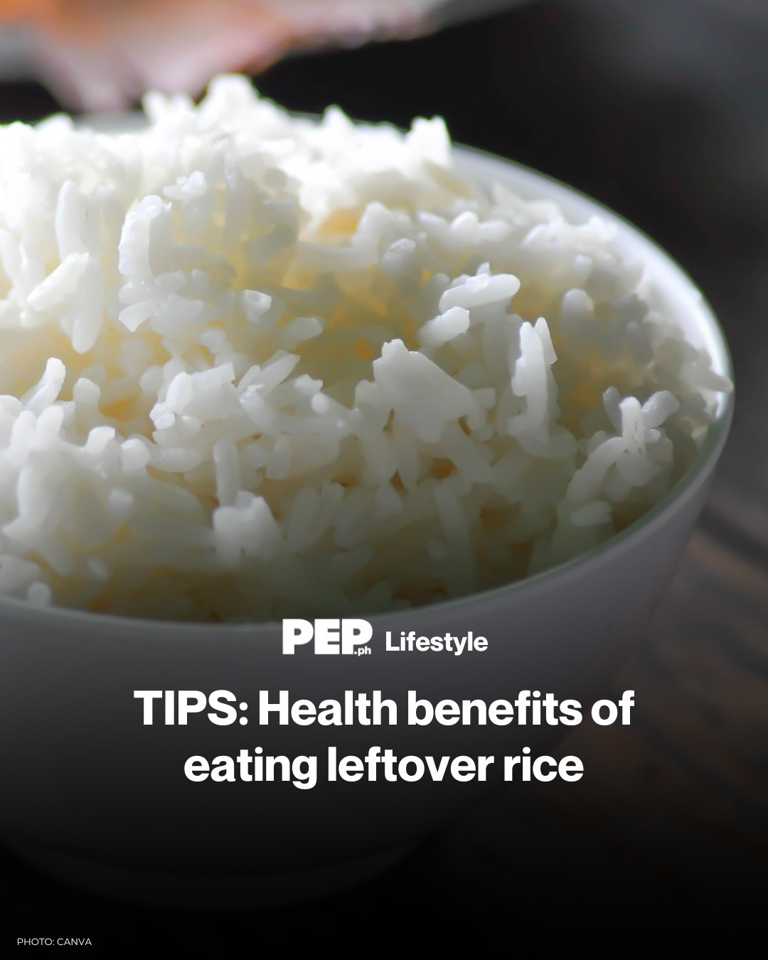 pep.ph - Enjoy kainin ang rice kapag bagong luto at... | Facebook