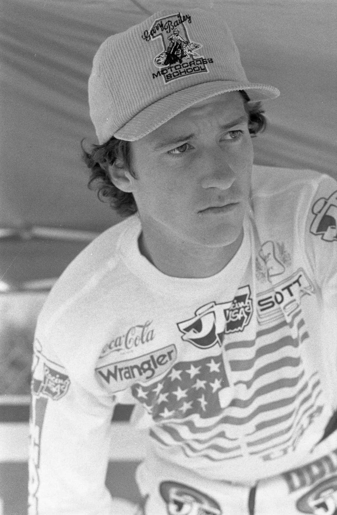 I love this Tom Mueller shot from the 1980 New Orleans Supercross 