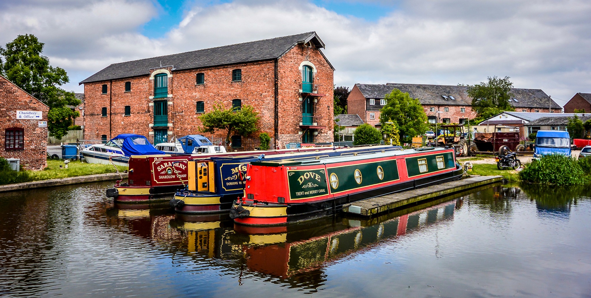 For - ⚓ Shardlow Wharf – “The Grand Inland Port” ⚓ At the very start of ...