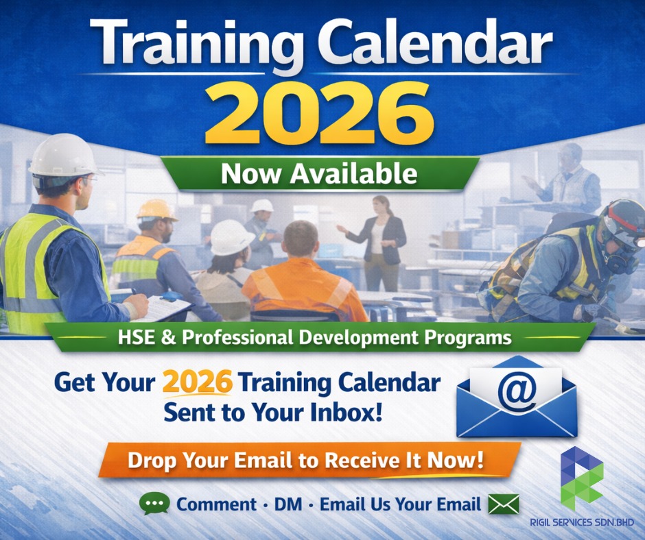 Our Training Calendar 2026 – Now... - Rigil Services Sdn Bhd | Facebook