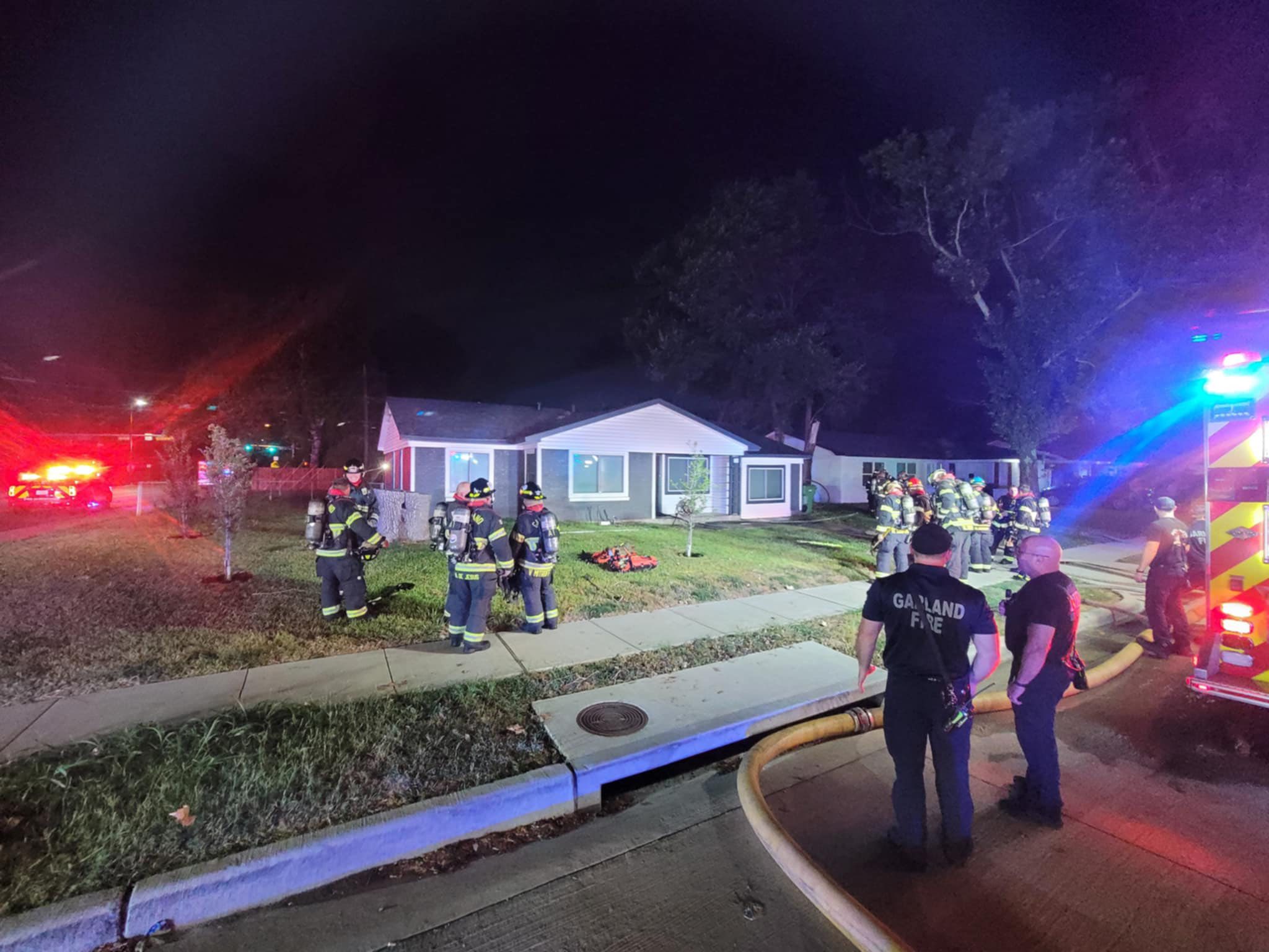 Garland Fire Department - Pictured bottom L to R are Alexander Cooksey ...