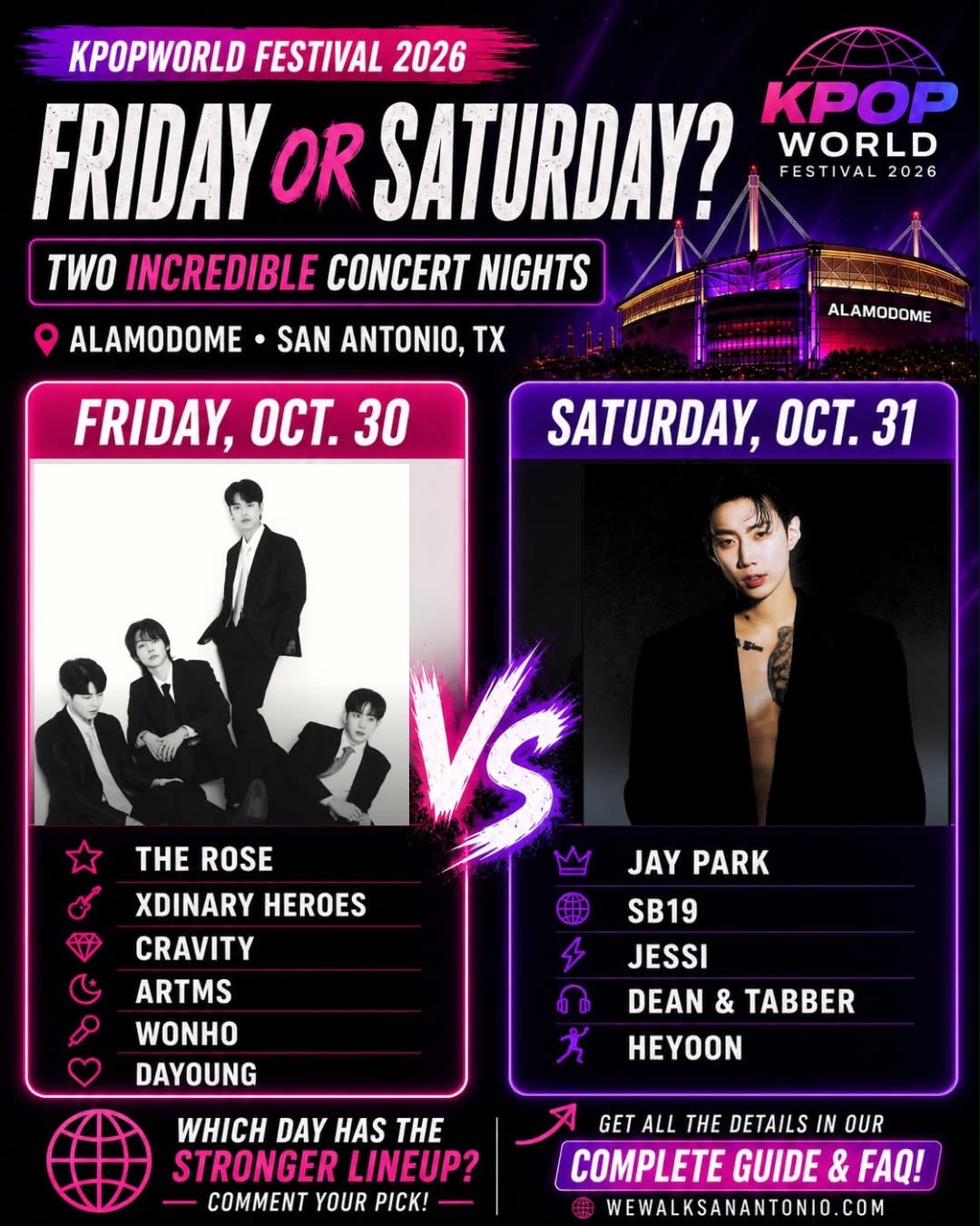 🚨 Just Announced - KPOPWORLD Festival & Worldwide Dance
