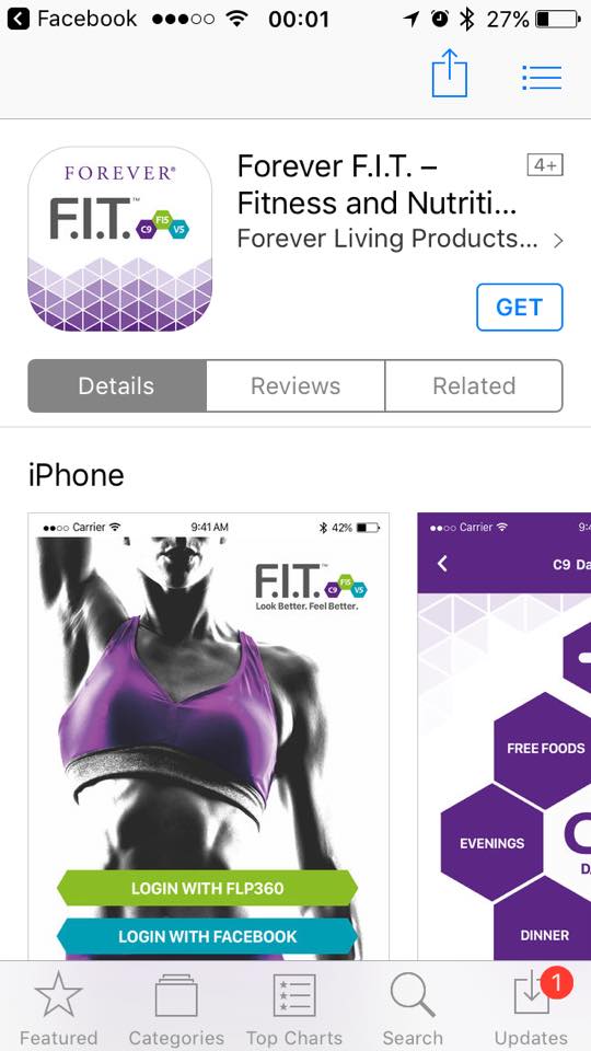 Forever, Fit and Clean - Now available! Get the Forever F.I.T. App in ...