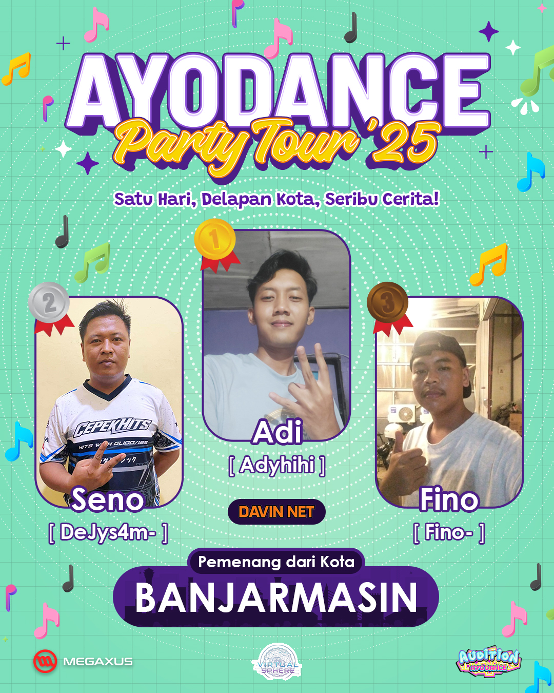 Audition - Yoww Dancer~ Yuk kenalan sama para pemenang AyoDance Party ...