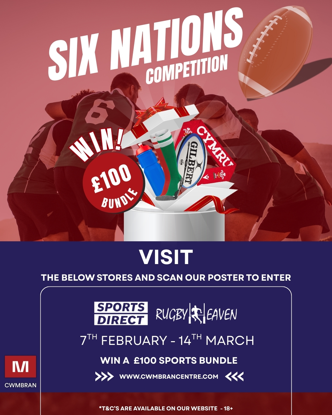 What's On - Cwmbran | SIX NATIONS 2026 COMPETITION at M Cwmbran | Facebook