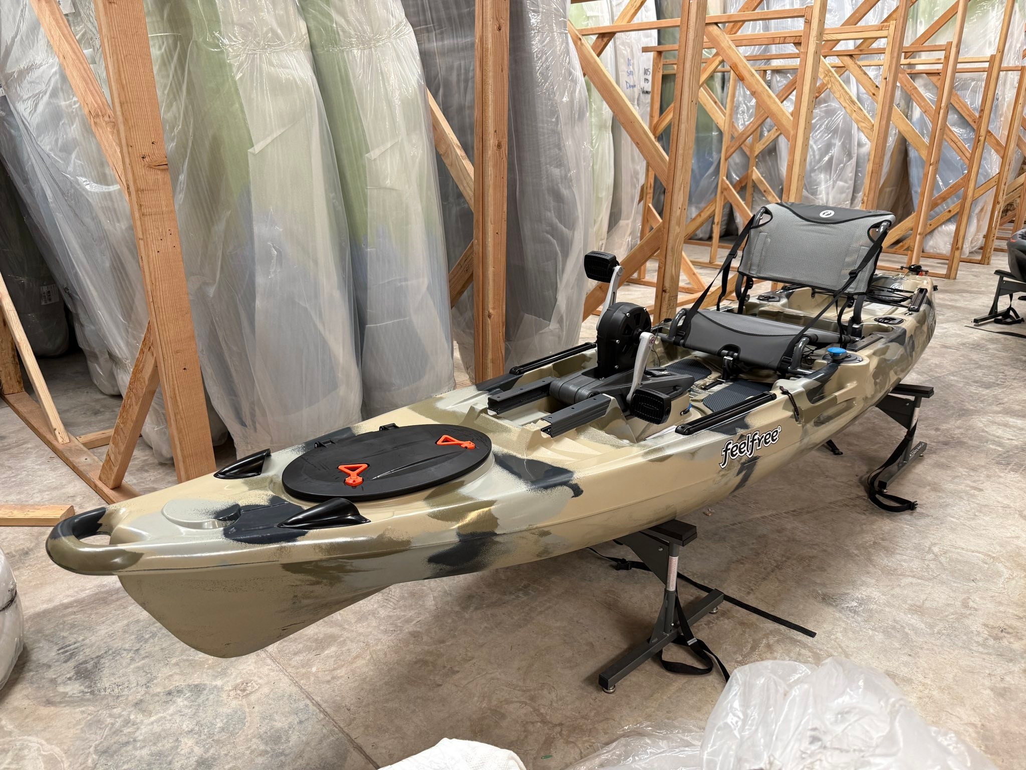 feelfree moken 12.5 tackle bag 12.5—Paddle Only Multi-Purpose Fishing Kayak by – Action Watersports in Auburndale, Florida youll have plenty of space to store your gear and accessories Feelfree Moken 12.5 V2 (2020