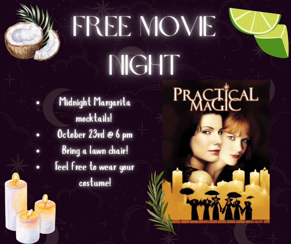 FREE MOVIE NIGHT: Practical Magic