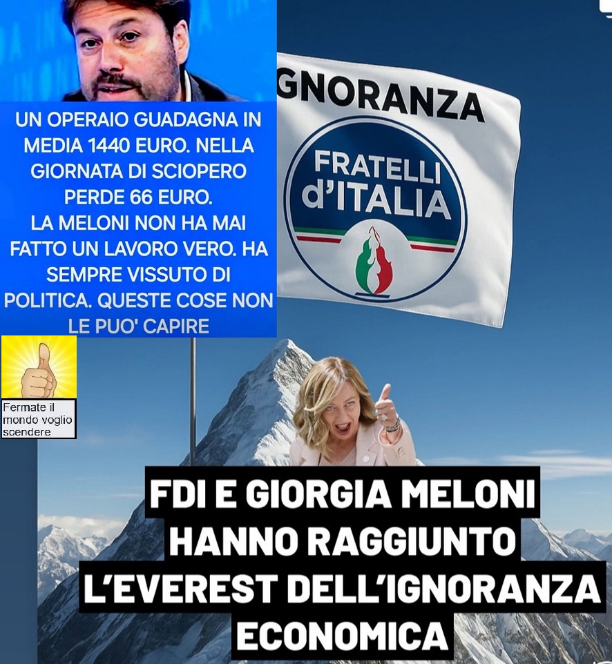 FERMATE IL MONDO VOGLIO SCENDERE | Facebook
