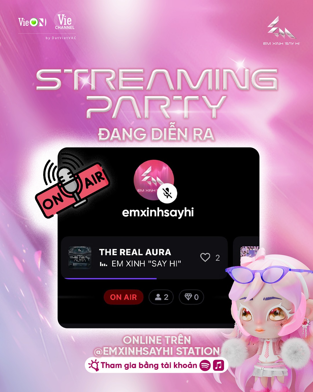 Em - 🔴 BUỔI STREAMING PARTY ĐẦU TIÊN CỦA EM XINH 'SAY HI' CHÍNH THỨC ...