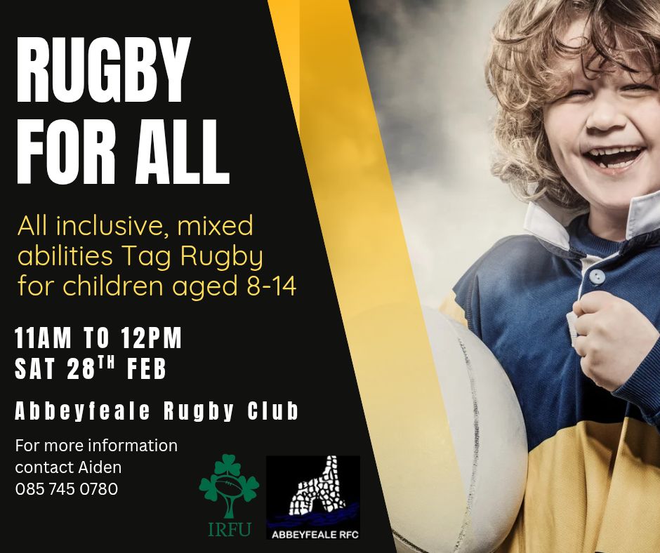 Come give tag rugby a try... - West Limerick Resources - WLR | Facebook