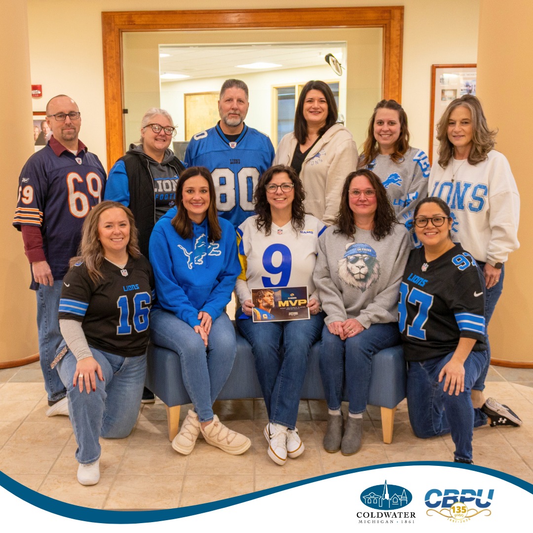 The CBPU has a new... - Coldwater, Michigan - City Offices | Facebook