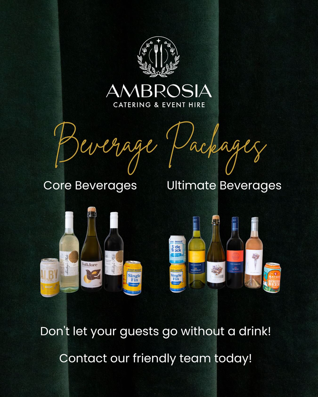Ambrosia Catering & Event Hire | Perth WA