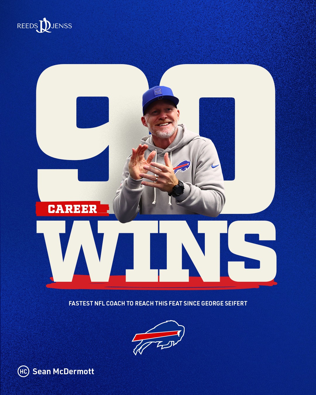 Buffalo Bills - Congratulations, Coach! 👏 Reeds Jewelers... | Facebook