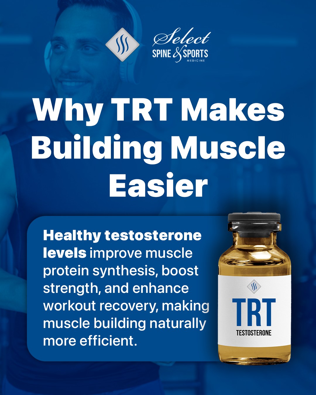 Select - Testosterone is one of the body’s primary drivers of muscle ...