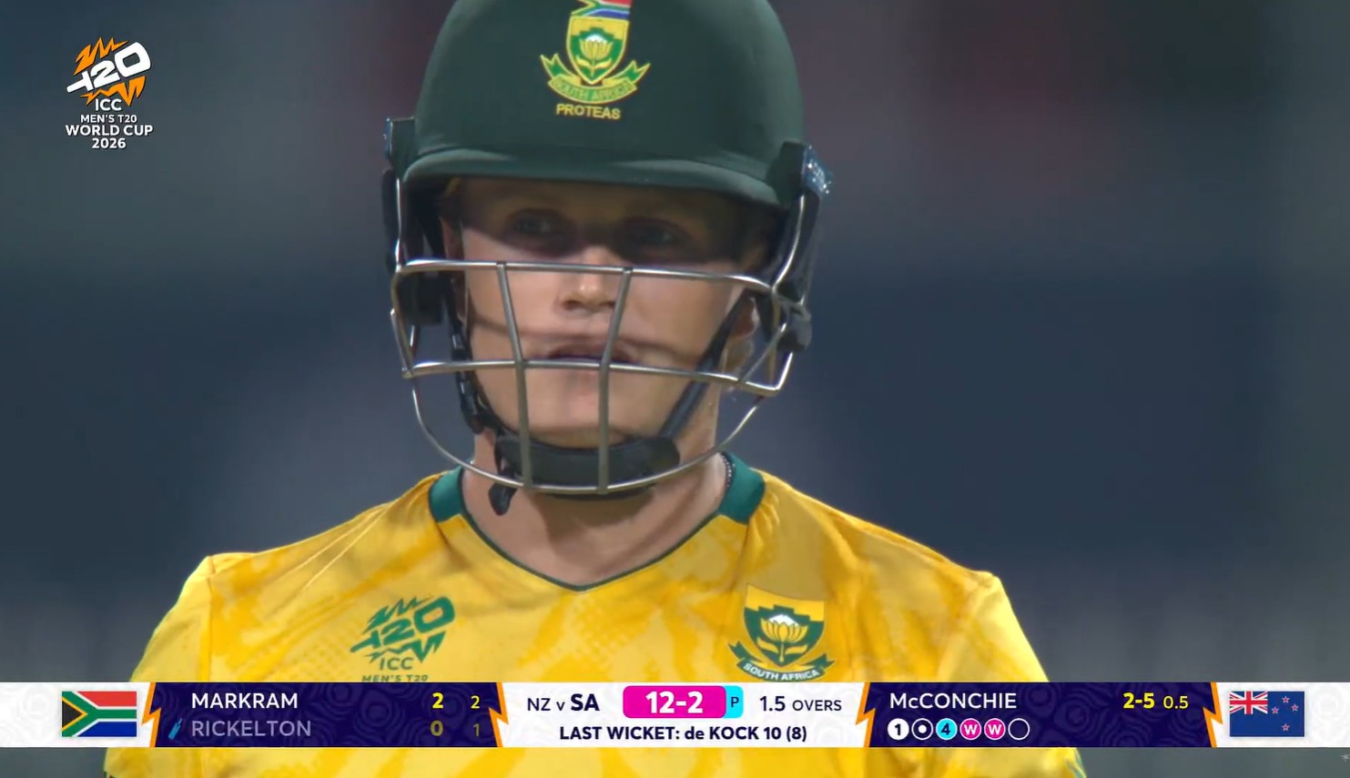 CricTracker - One brings two for New Zealand as Cole McConchie strikes ...