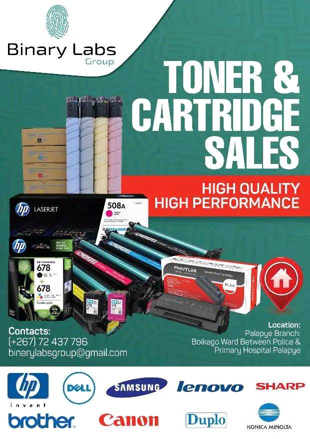 📢 Toner & Copier Spare Parts... - Binary Labs Group Botswana | Facebook