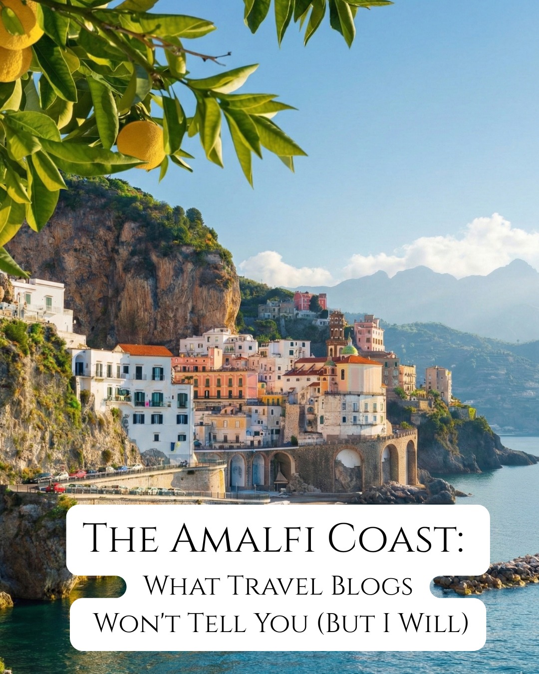 Heritance Italy - The Amalfi Coast: What Travel Blogs... | Facebook