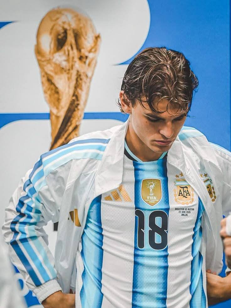 アルゼンチン代表 ユニフォーム Nico Paz 18 nico-paz-argentina-world