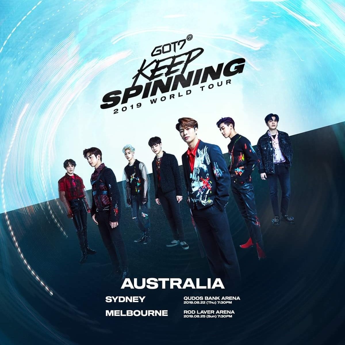 GOT7, the acclaimed 7-member South Korean boy group is bringing