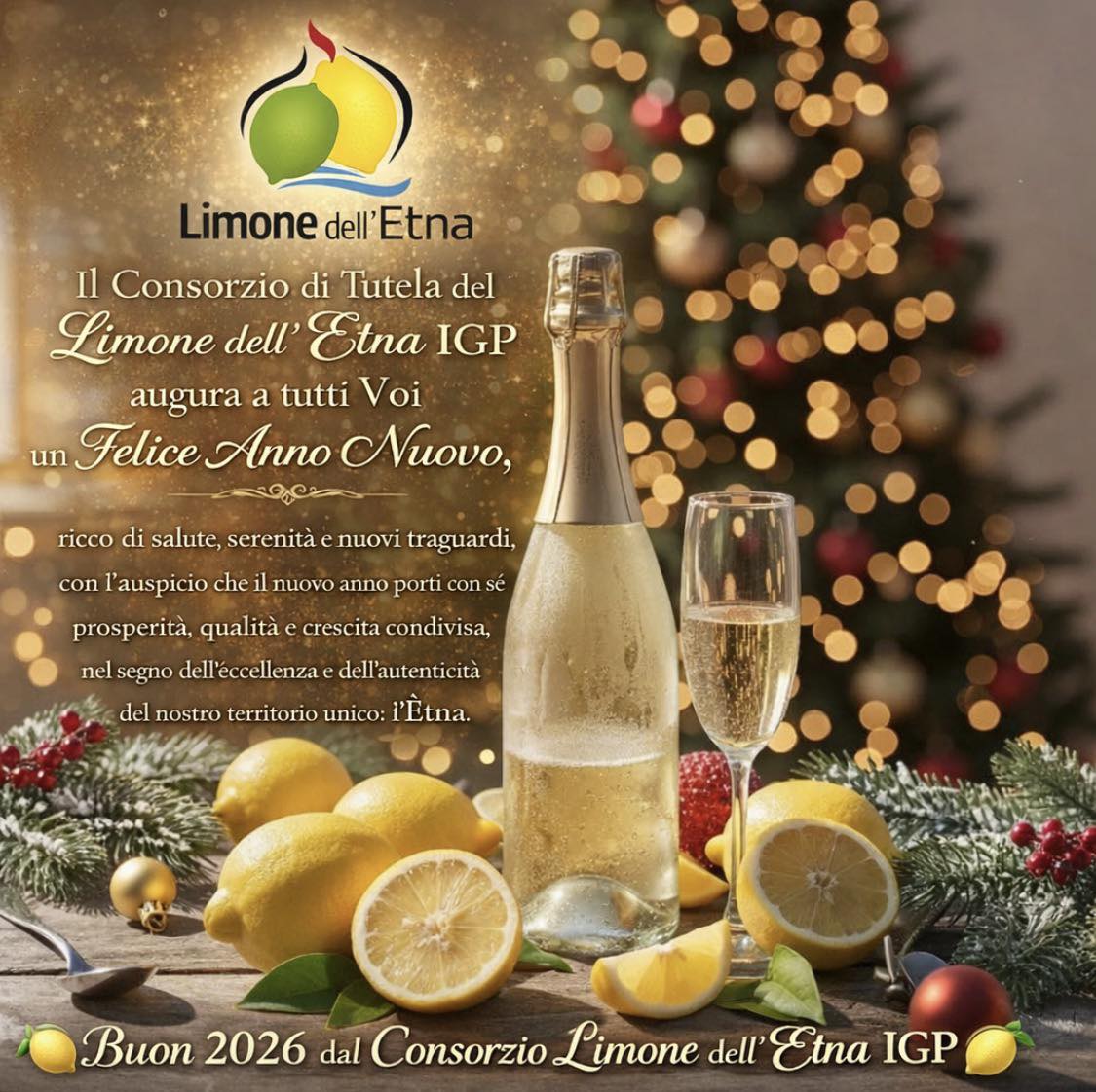 🥂 Buon 2026 dal Consorzio Limone... - Limone dell'Etna IGP | Facebook